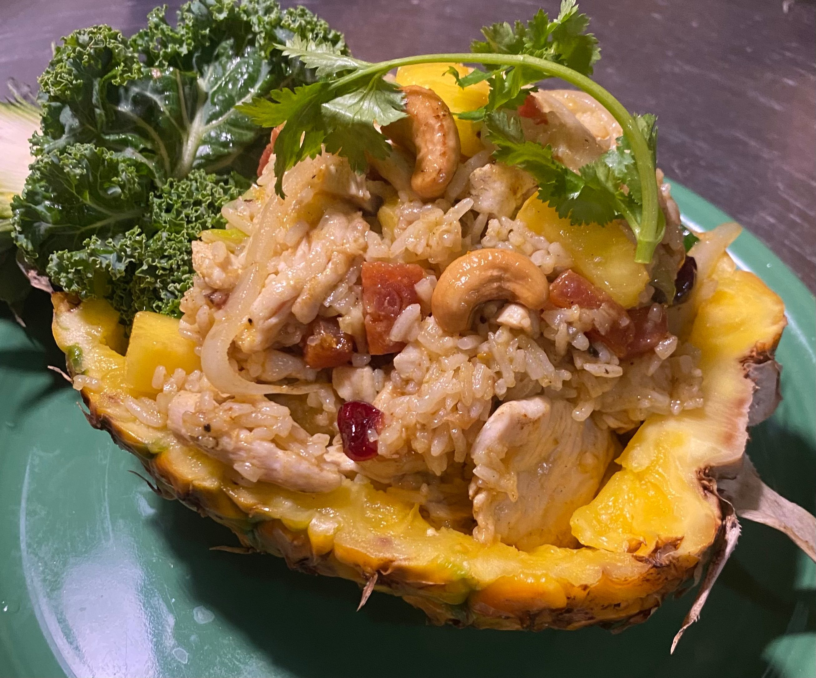 Pineapple Fried Rice.