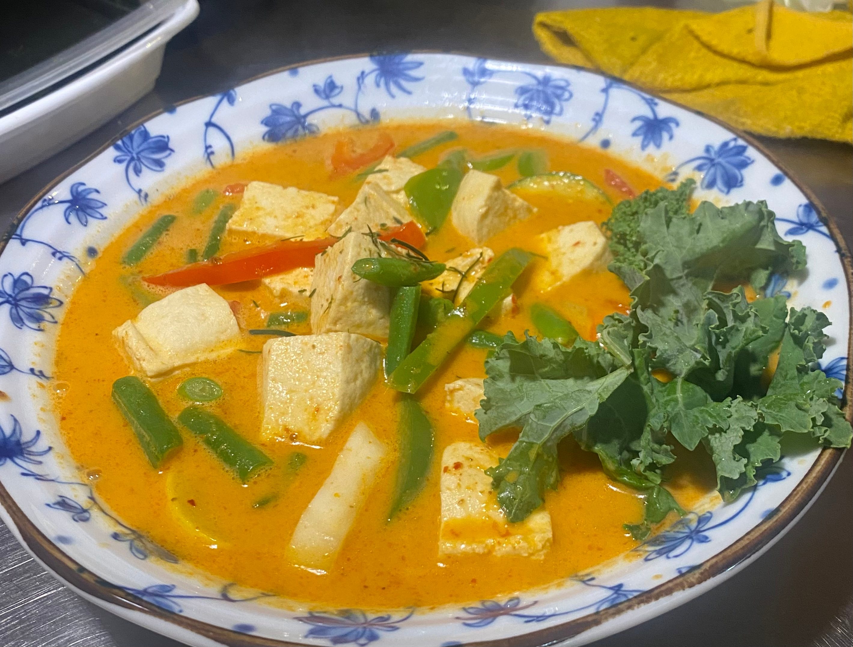 Vegetarian Panang Curry.