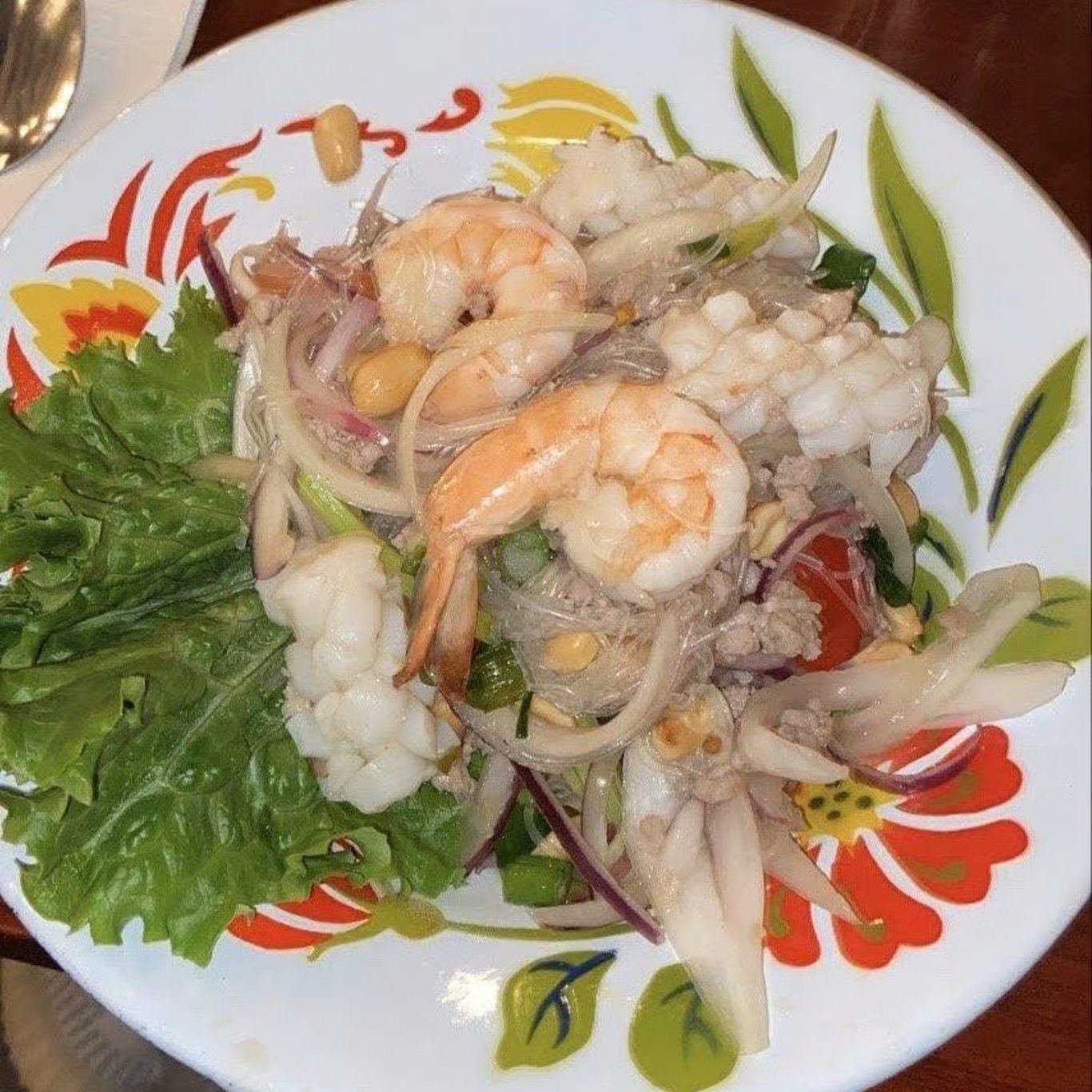 Yum Woon Sen Salad.