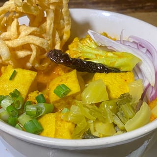 Vegetarian Khao Soi