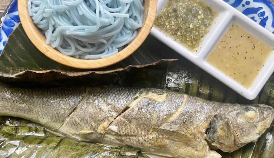 Mieng Pla Pao.