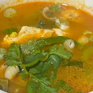 Vegetarian Tom Yum Num Khon.