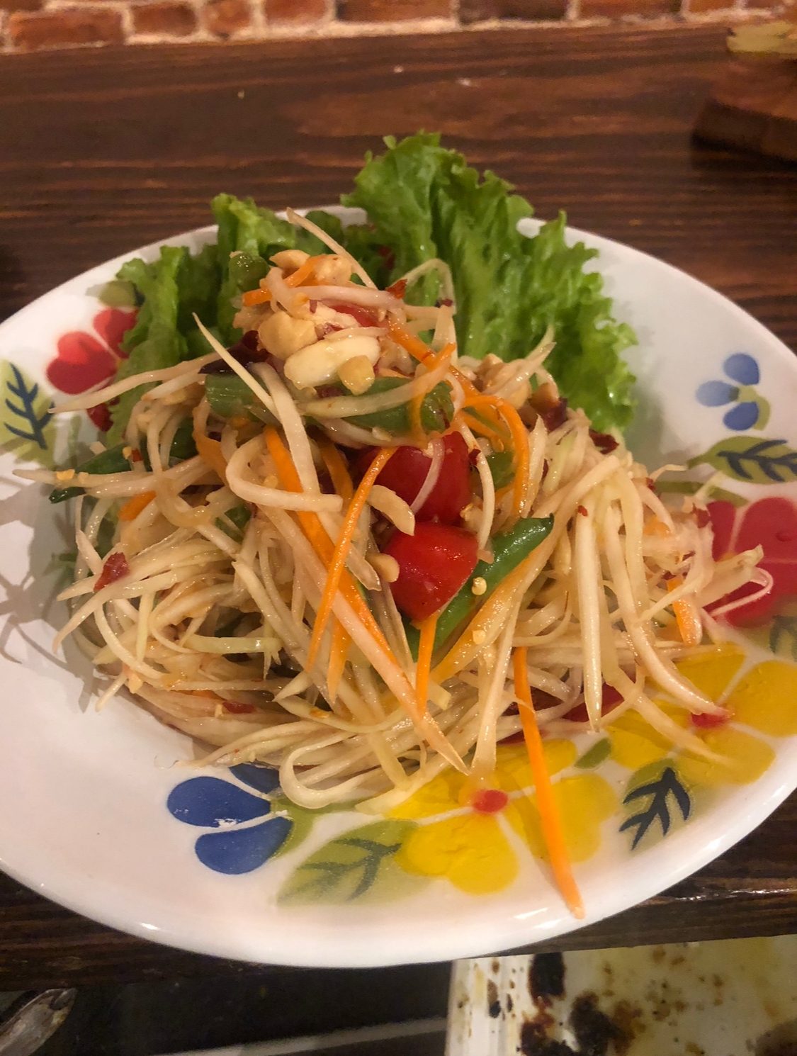 Green Papaya Salad.