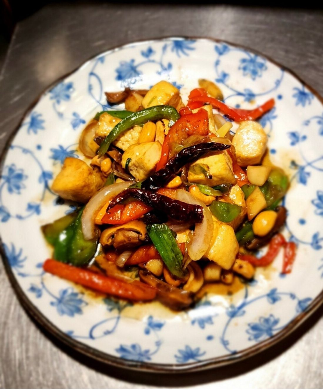 Tao Hu Him-Ma-Pan (Cashew Nut Tofu).