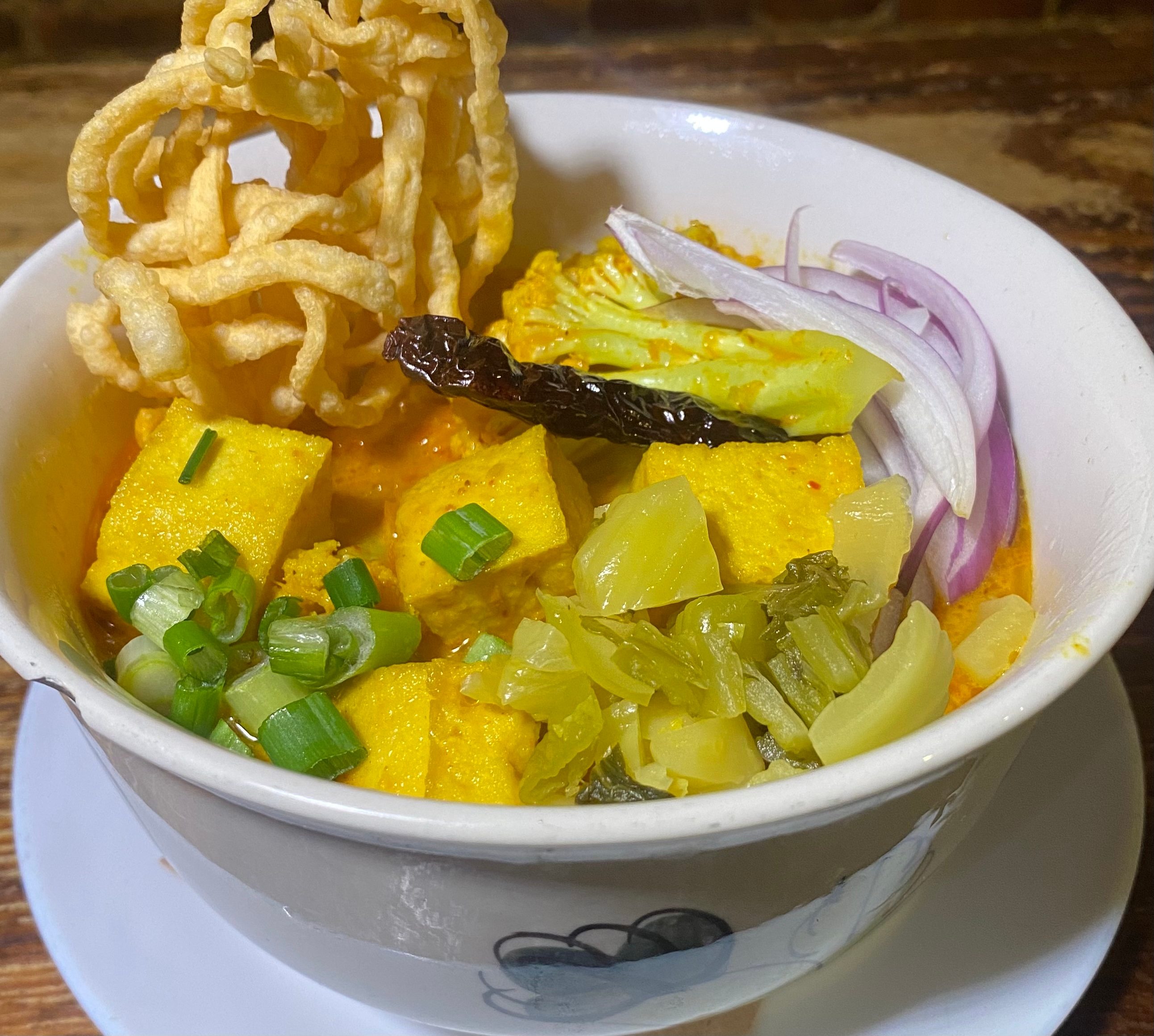 Vegetarian Khao Soi.