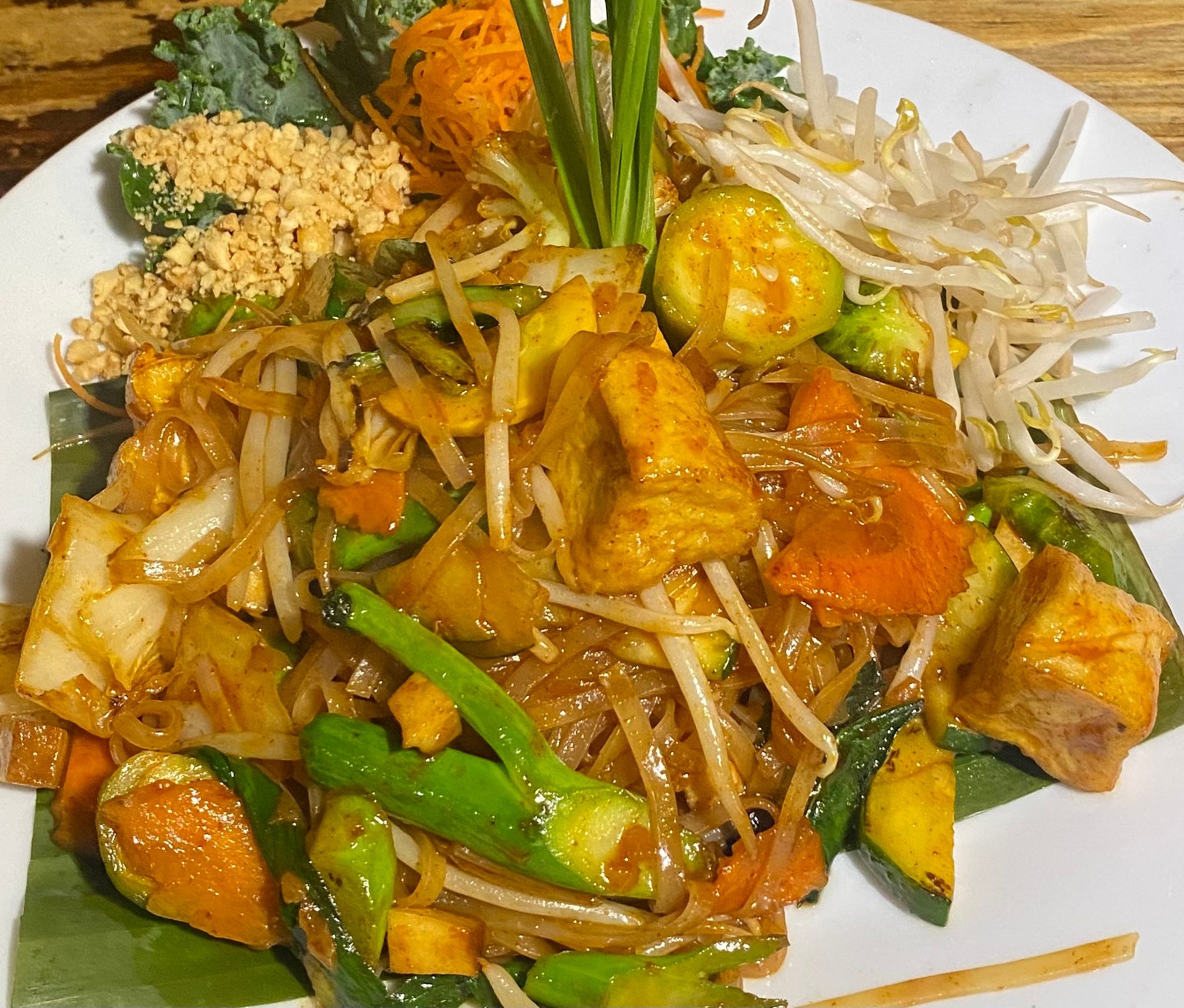Vegetarian Jintana's Original Pad Thai Tofu.