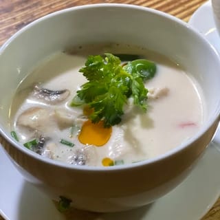 Vegetarian Tom Kha Phak